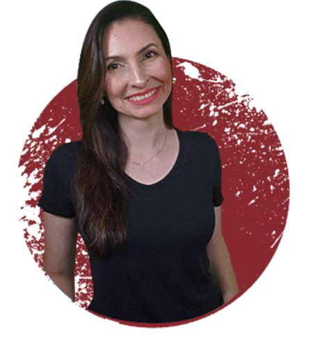 Márcia Daniela. Fundadora do curso Inglês na rota da fluência.
